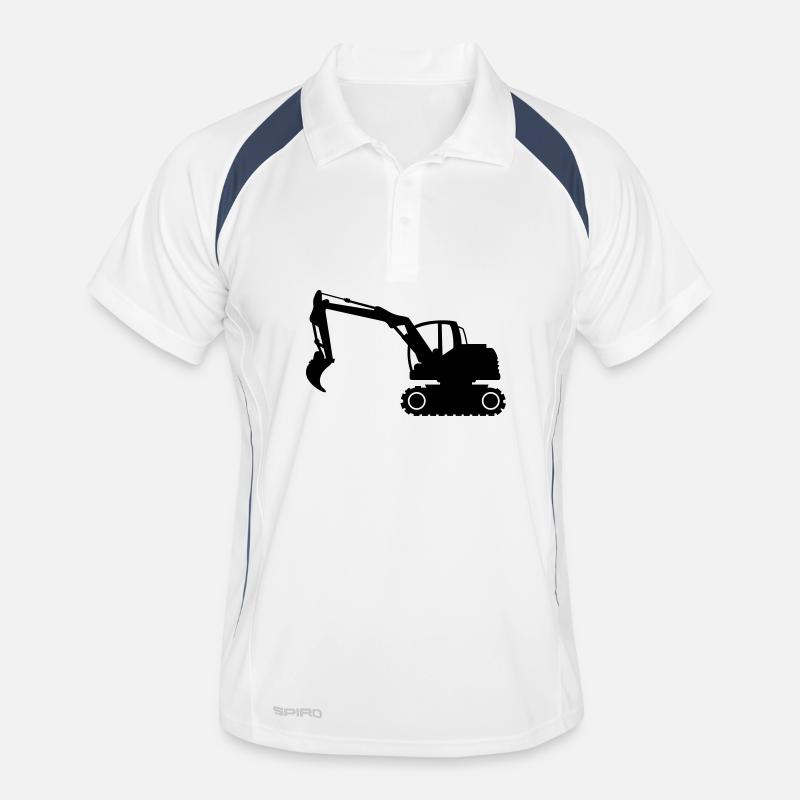 excavator Men's Polo breathable