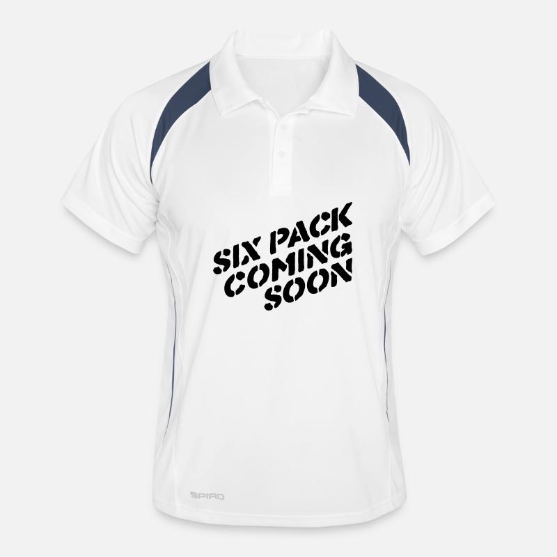 six pack Männer Polo atmungsaktiv