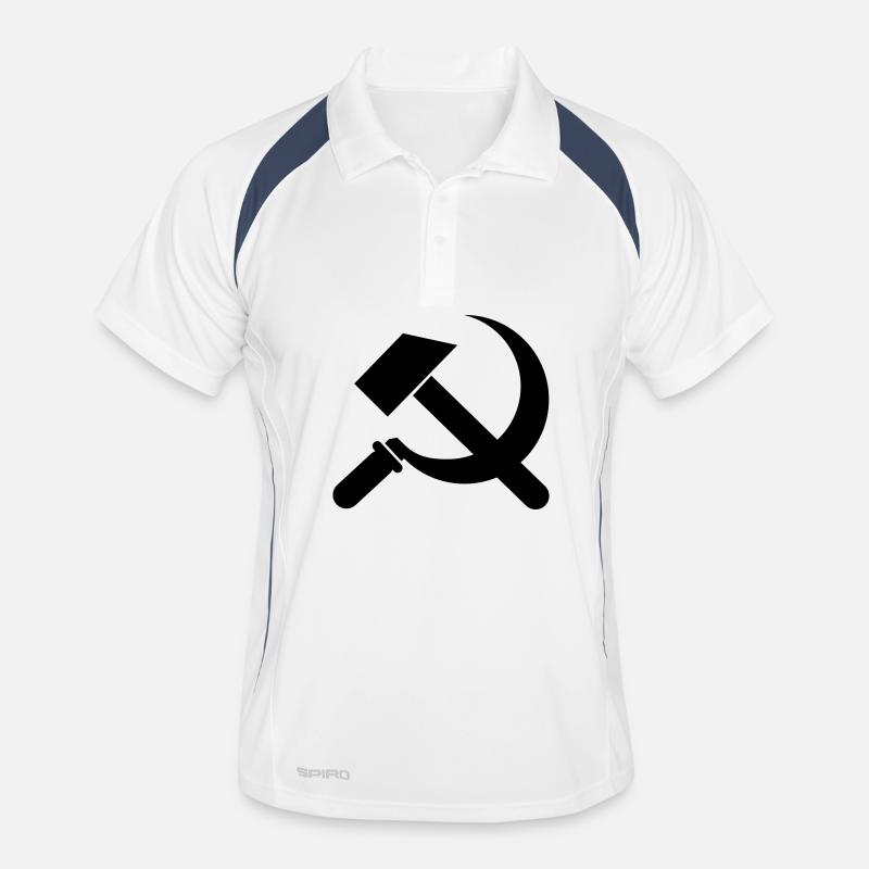 communisme Polo respirant Homme