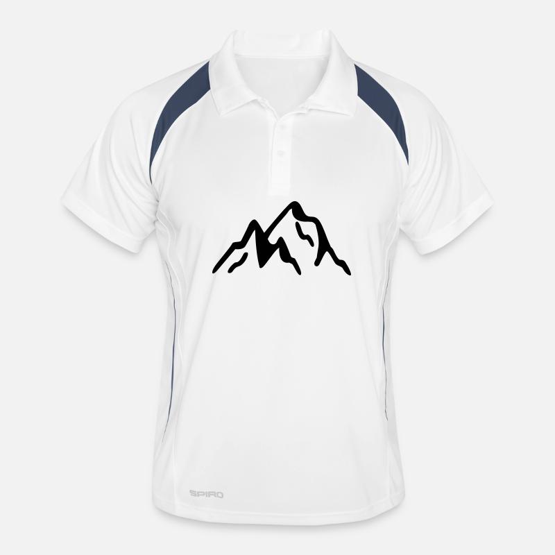 mountains Men's Polo breathable