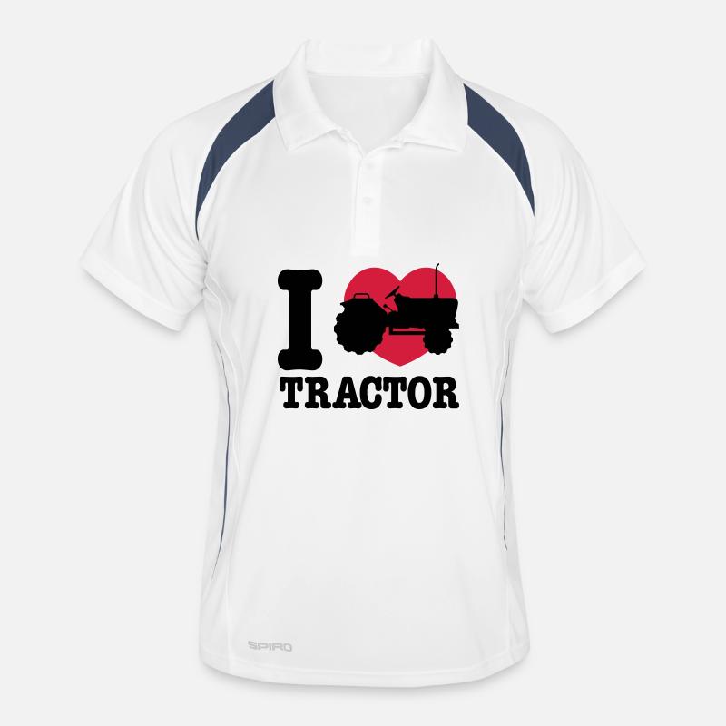 tractor Men's Polo breathable