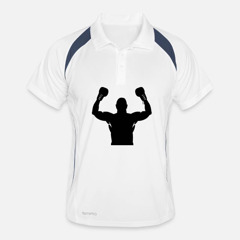 boxe Polo respirant Homme
