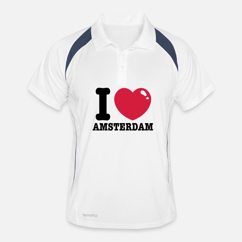 amsterdam Polo respirant Homme