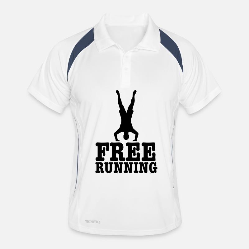 free running Männer Polo atmungsaktiv