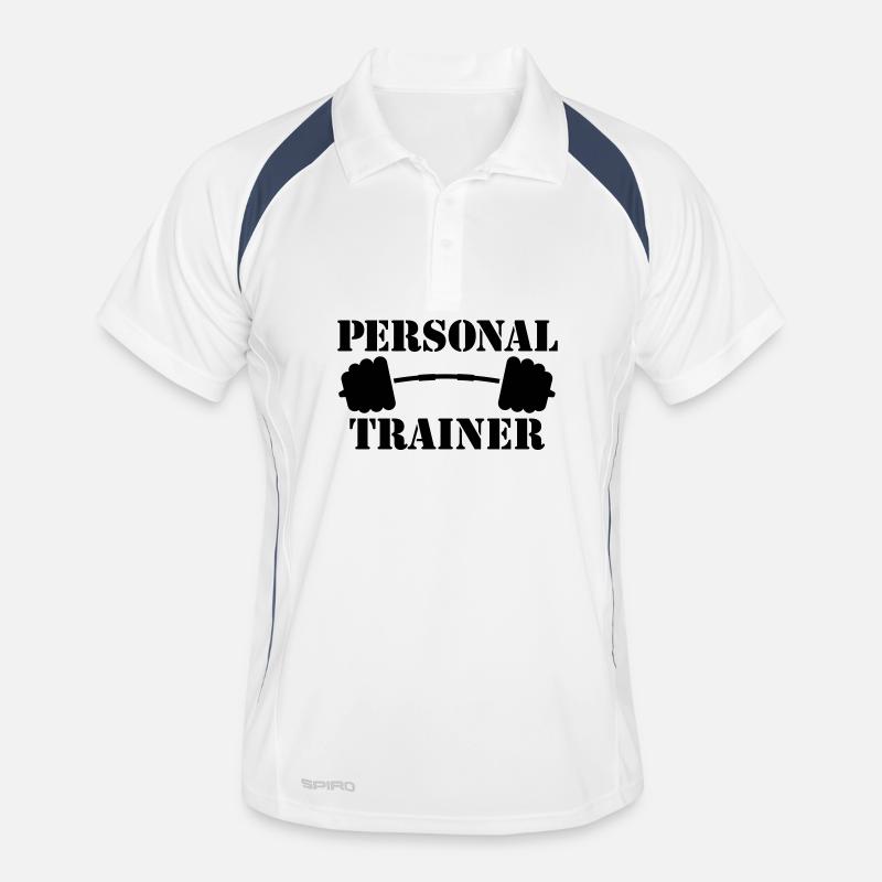 personal trainer Männer Polo atmungsaktiv