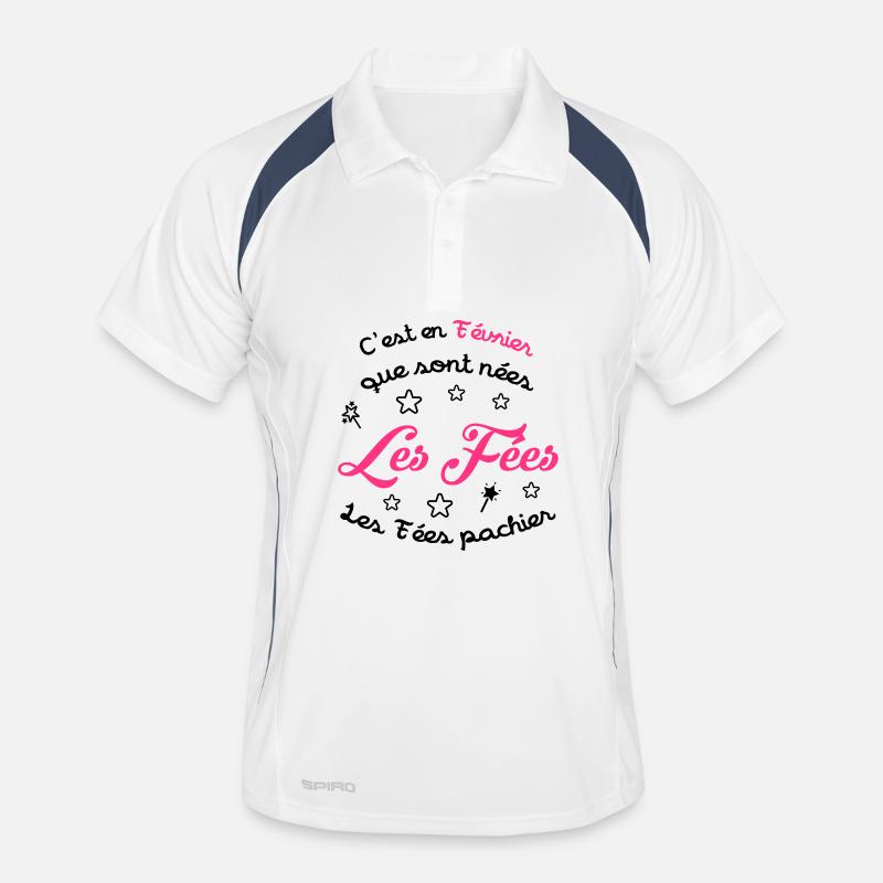 Mädchen / Fee / Prinzessin / Baby Männer Polo atmungsaktiv