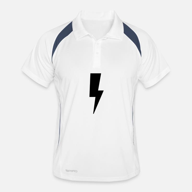 Blitz - Logo Männer Polo atmungsaktiv