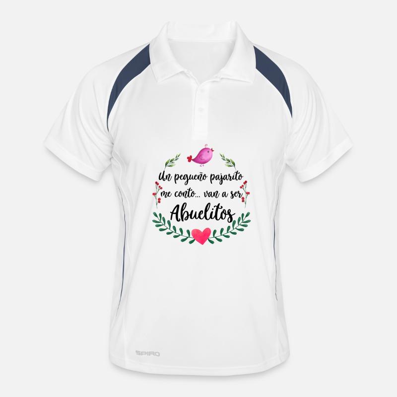 Abuelitos Ankündigung Männer Polo atmungsaktiv