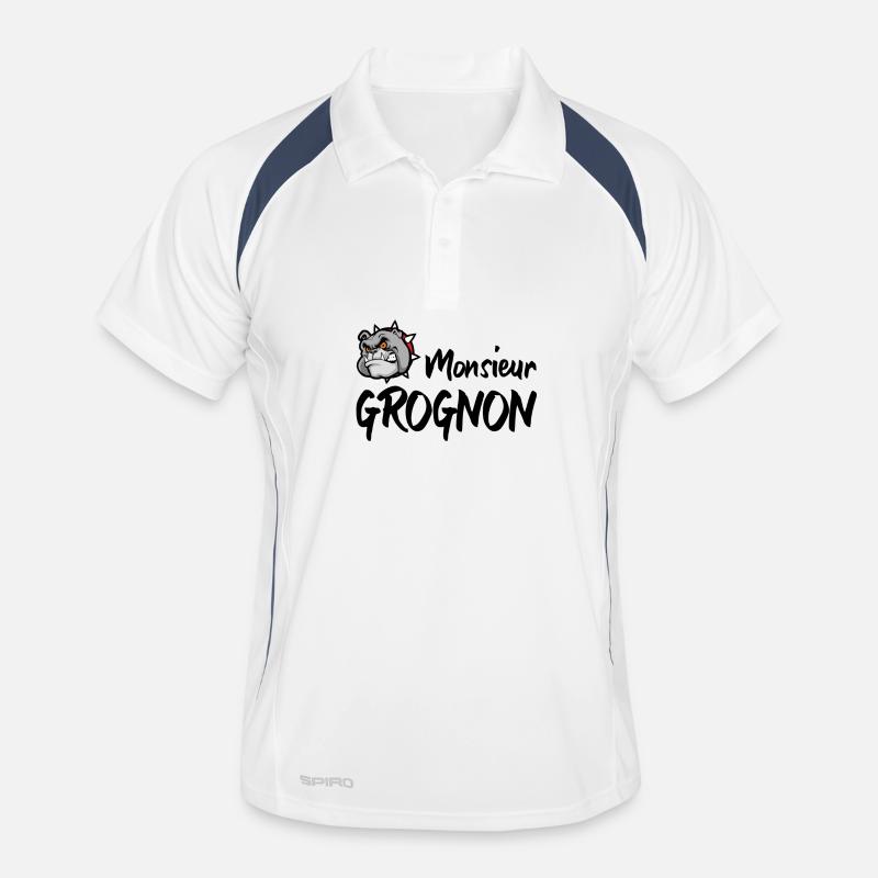 Herr GROGNON Männer Polo atmungsaktiv