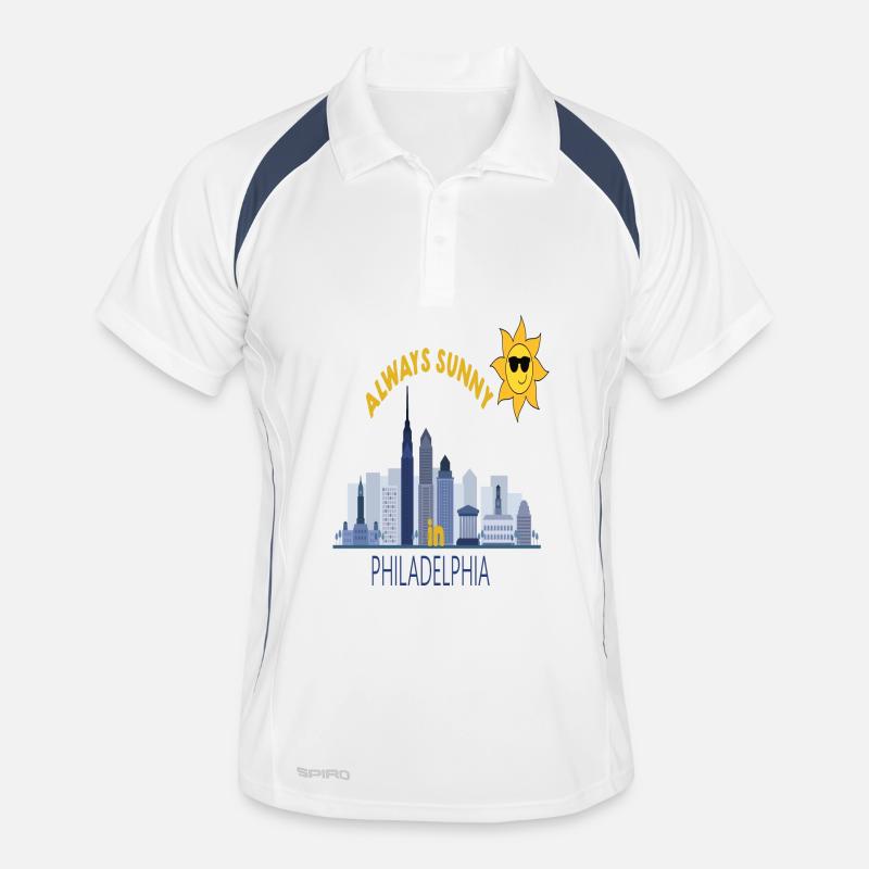La silhouette de Philly Toujours ensoleillée Polo respirant Homme