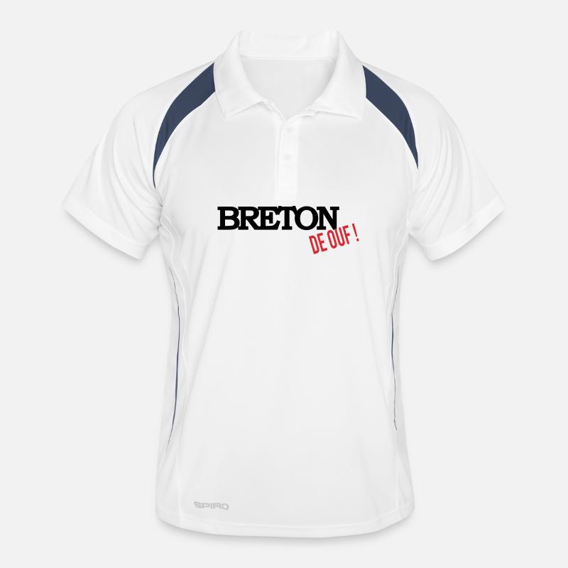 Breton de ouf Polo respirant Homme