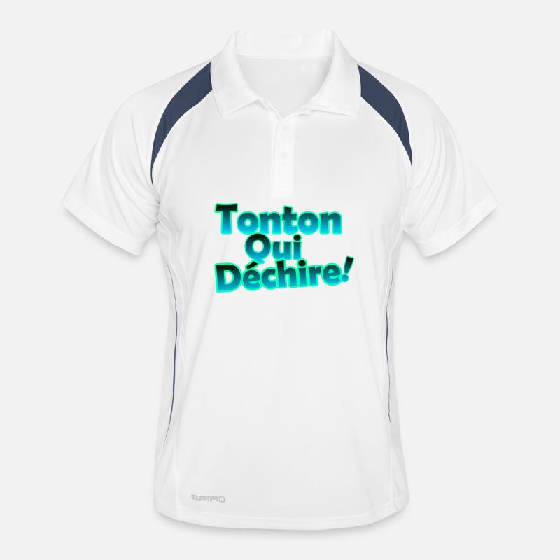 Tonton qui déchire Polo respirant Homme