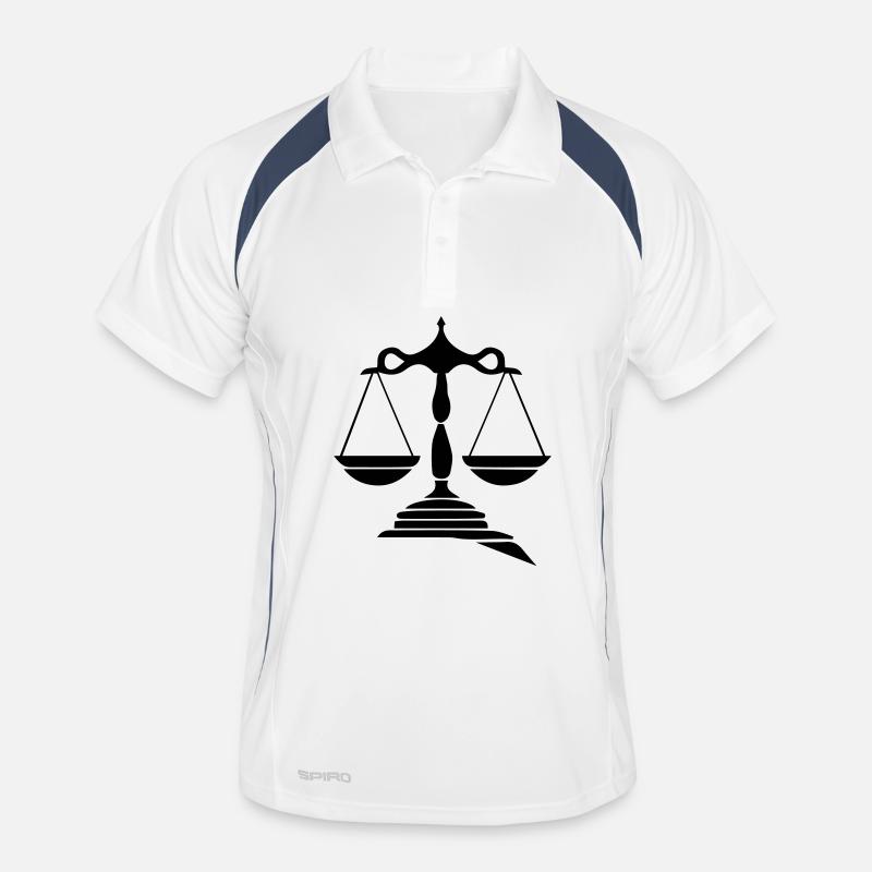 Libra Law Men's Polo breathable