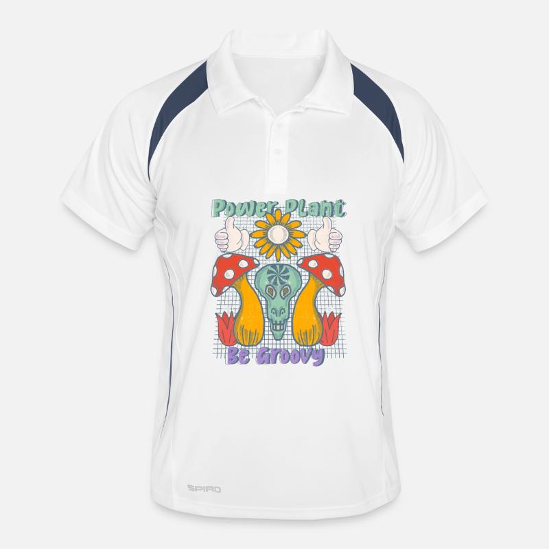 Une centrale électrique doit être cool Polo respirant Homme