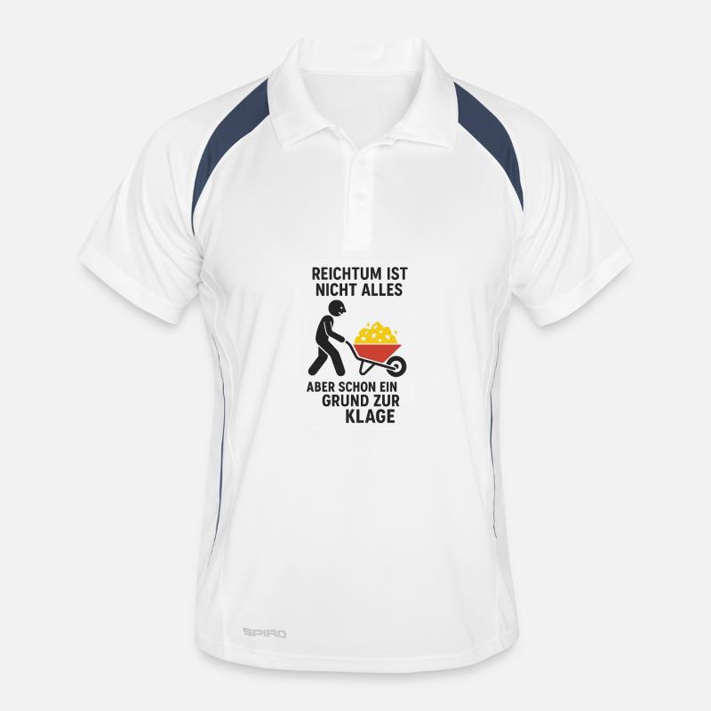 La richesse n’est pas une seule raison de plainte Polo respirant Homme