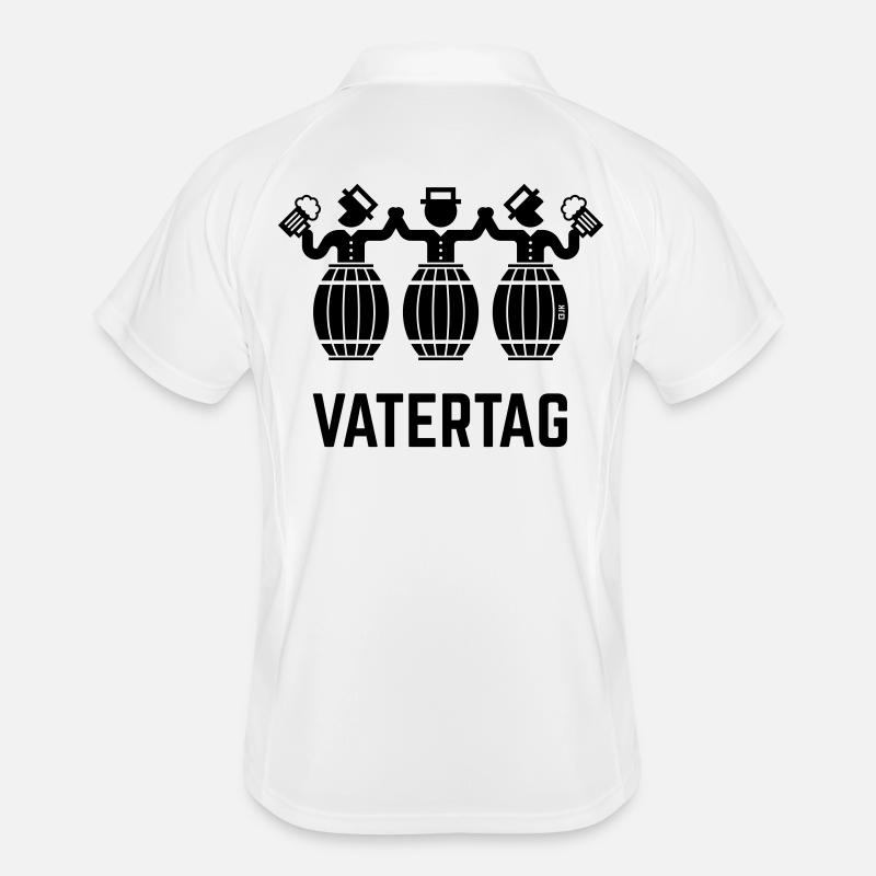 Vatertag Bierfässer (Bier / Männertag / Black) Männer Polo atmungsaktiv