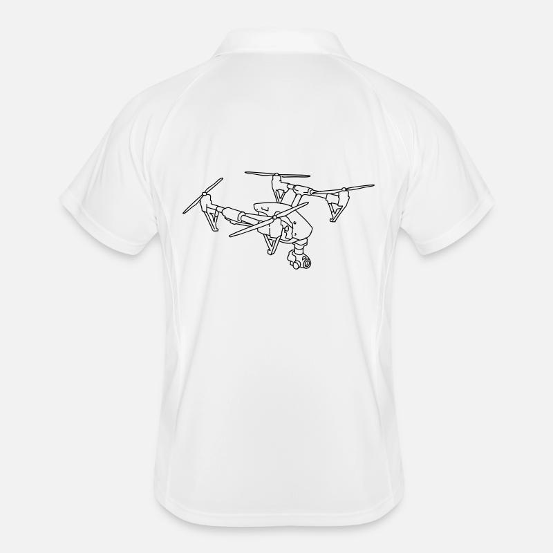 Drone (UAS) Polo respirant Homme