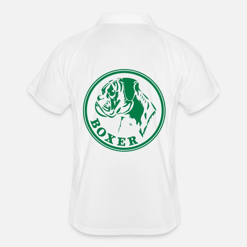 Boxer-Logo Männer Polo atmungsaktiv