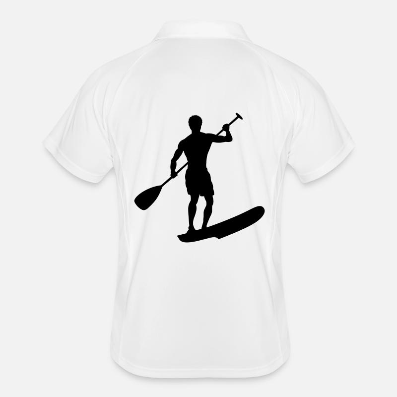 Stand Up Paddling Männer Polo atmungsaktiv