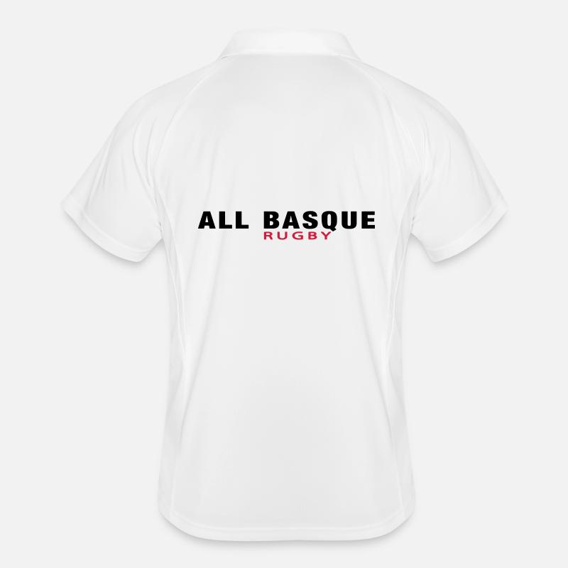 ALL BASQUE rugby v1 (2c) Polo respirant Homme