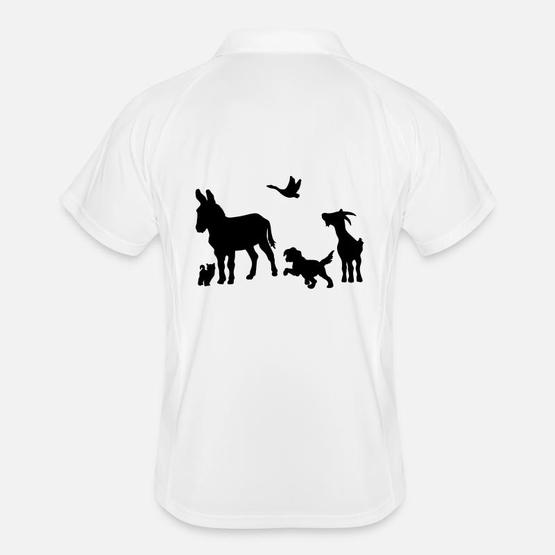 Logo - Tiere im Einklang Männer Polo atmungsaktiv