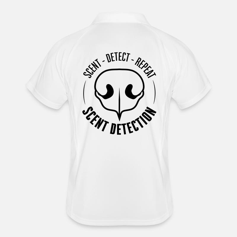 SCENT DETECTION Hundetraining Hunde Suchhunde Männer Polo atmungsaktiv