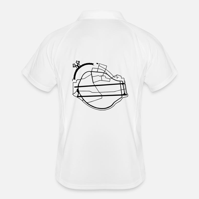 Tempelhofer Feld Berlin Männer Polo atmungsaktiv