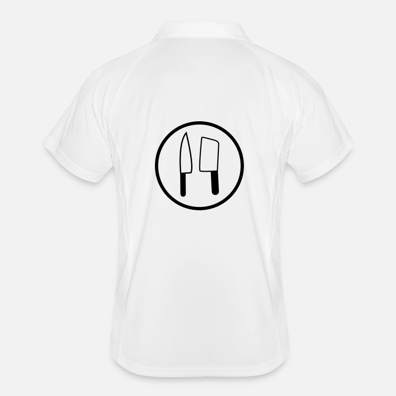 Cuisinier/Boucher Polo respirant Homme