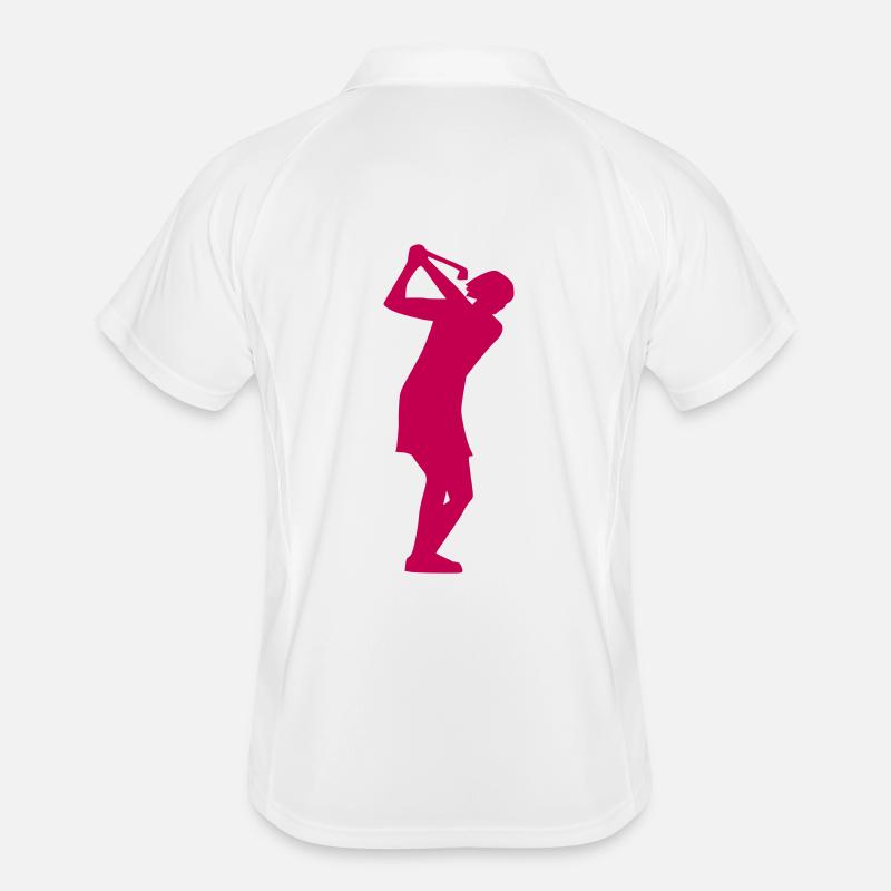 Golf Männer Polo atmungsaktiv