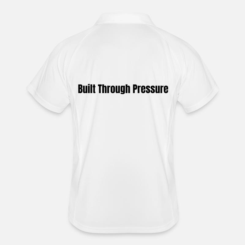 Built Through Pressure l LateNightGrind Men's Polo breathable