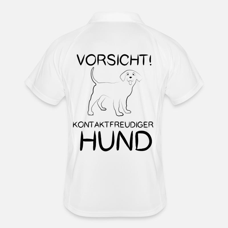 Chien sociable Polo respirant Homme