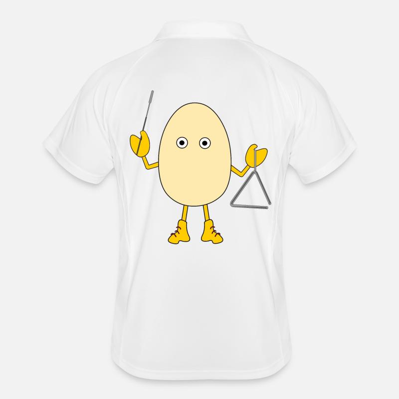 Triangle Egghead Men's Polo breathable