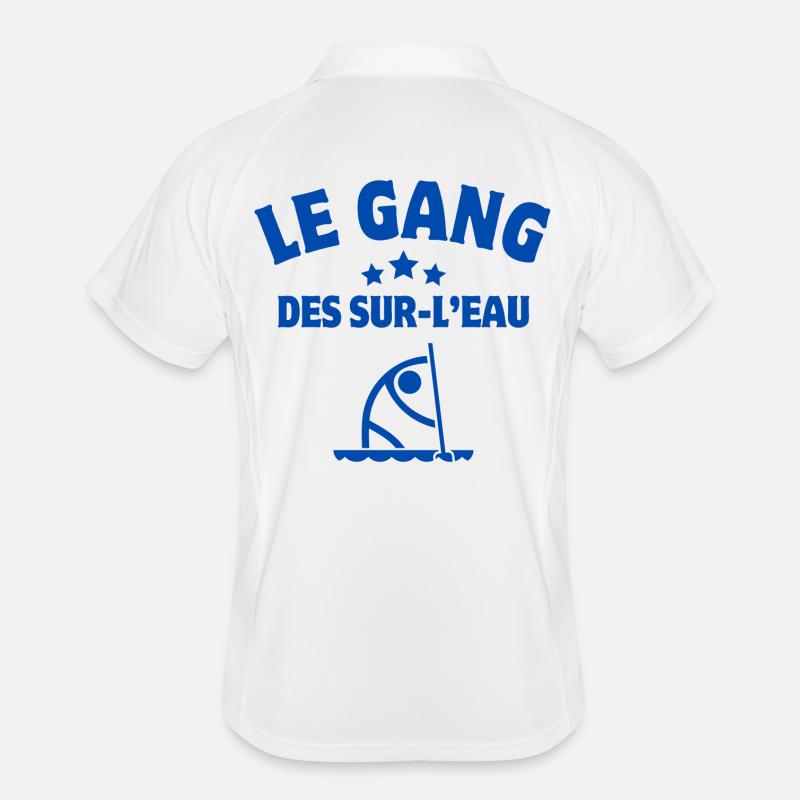 paddle, fan de paddle, pagayer Polo respirant Homme