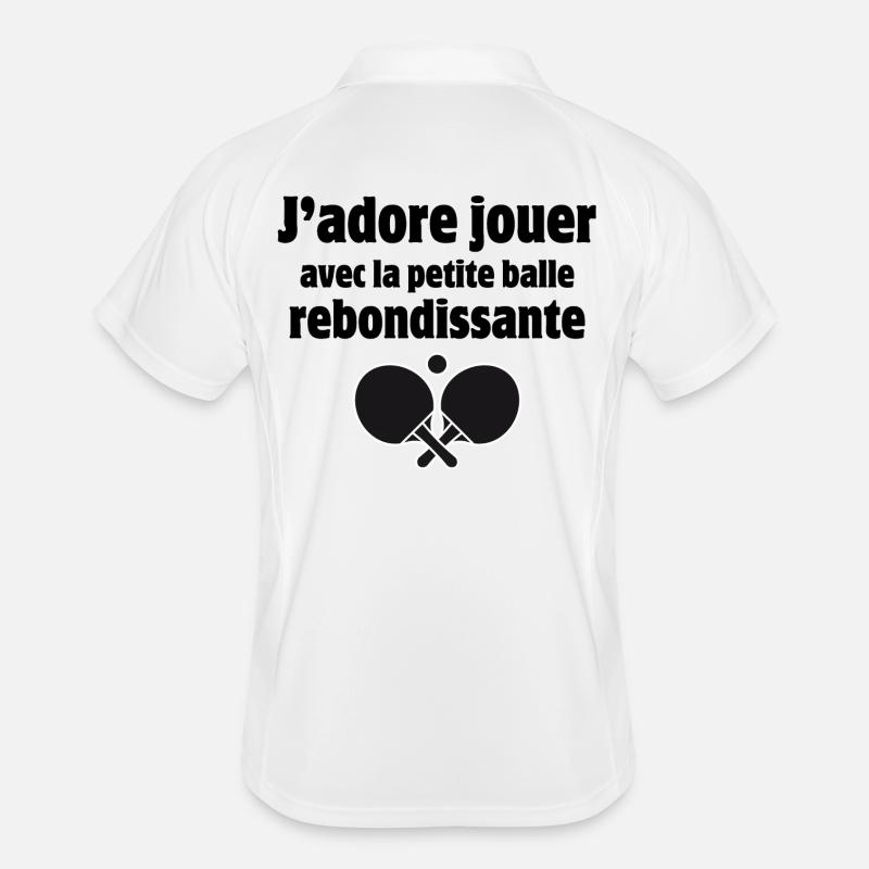 table tennis, table tennis, table tennis Men's Polo breathable