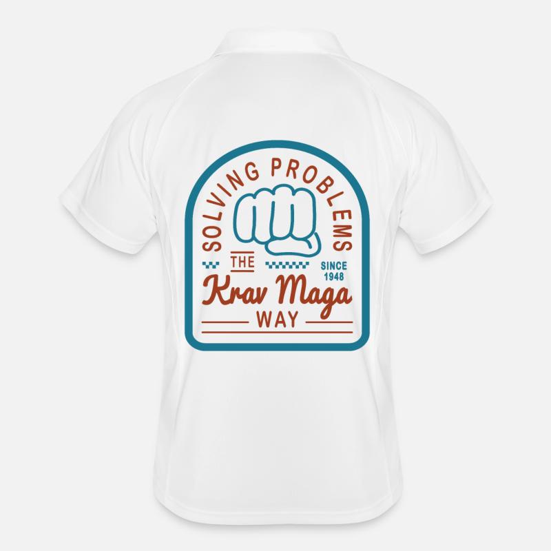 Solving problems the Krav Maga way Men's Polo breathable