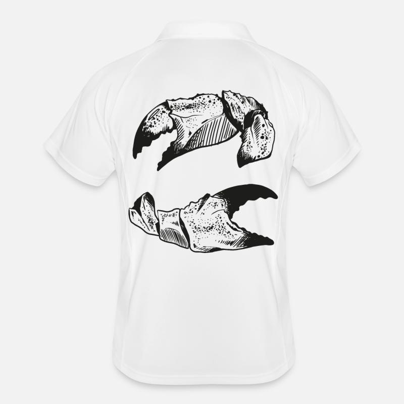 Nordique avec passion – style crabe ! Polo respirant Homme