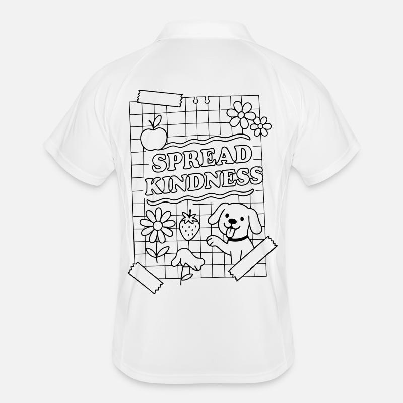 Spread Kindness Men's Polo breathable