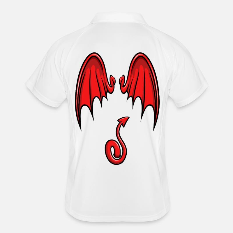 I'm a little devil Men's Polo breathable