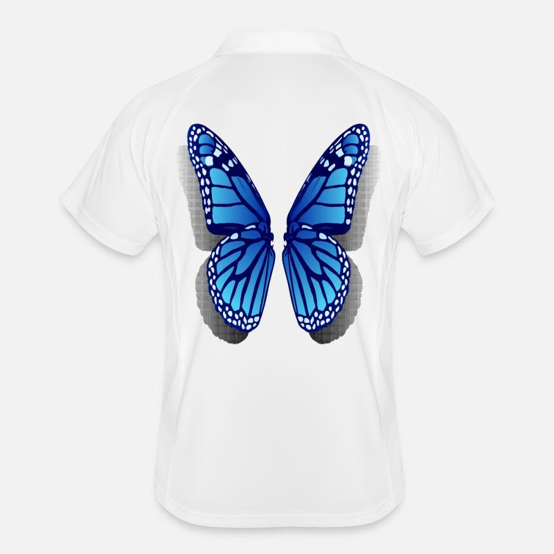 Ailes de papillon monarque Polo respirant Homme