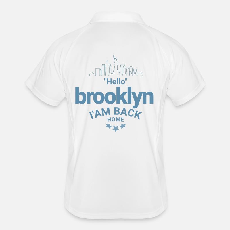 Design Brooklyn Back Home Men's Polo breathable