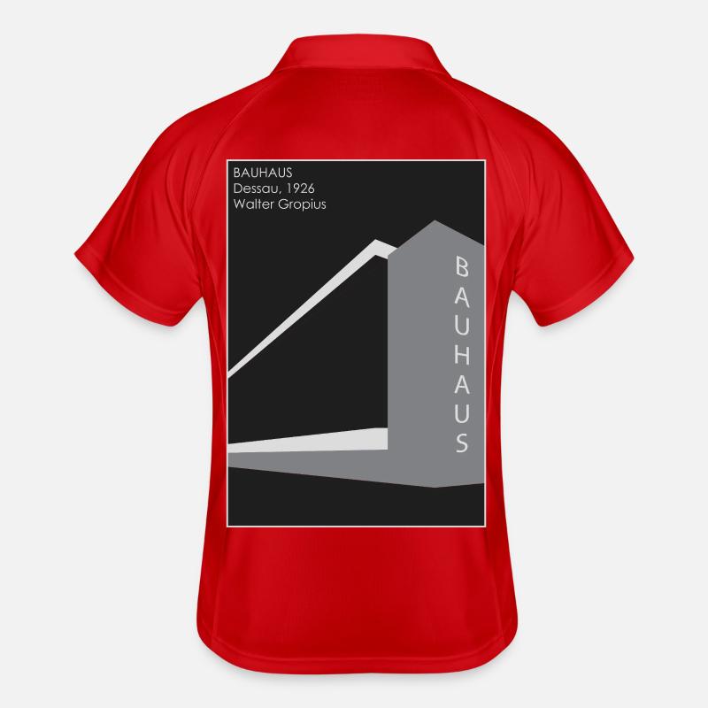 Architecture moderne : Bauhaus Polo respirant Homme