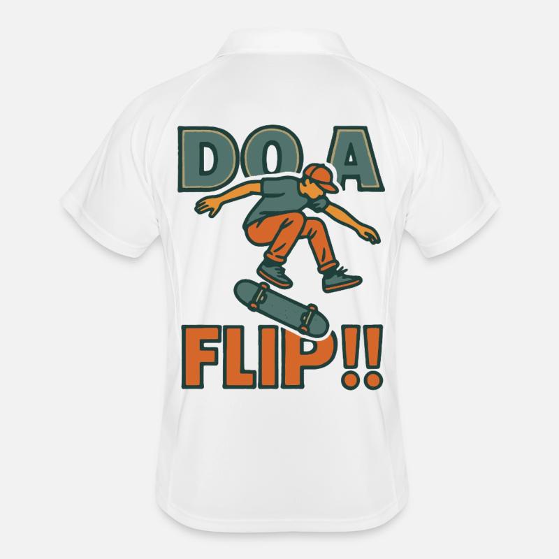 Machen Sie einen Flip DO Männer Polo atmungsaktiv