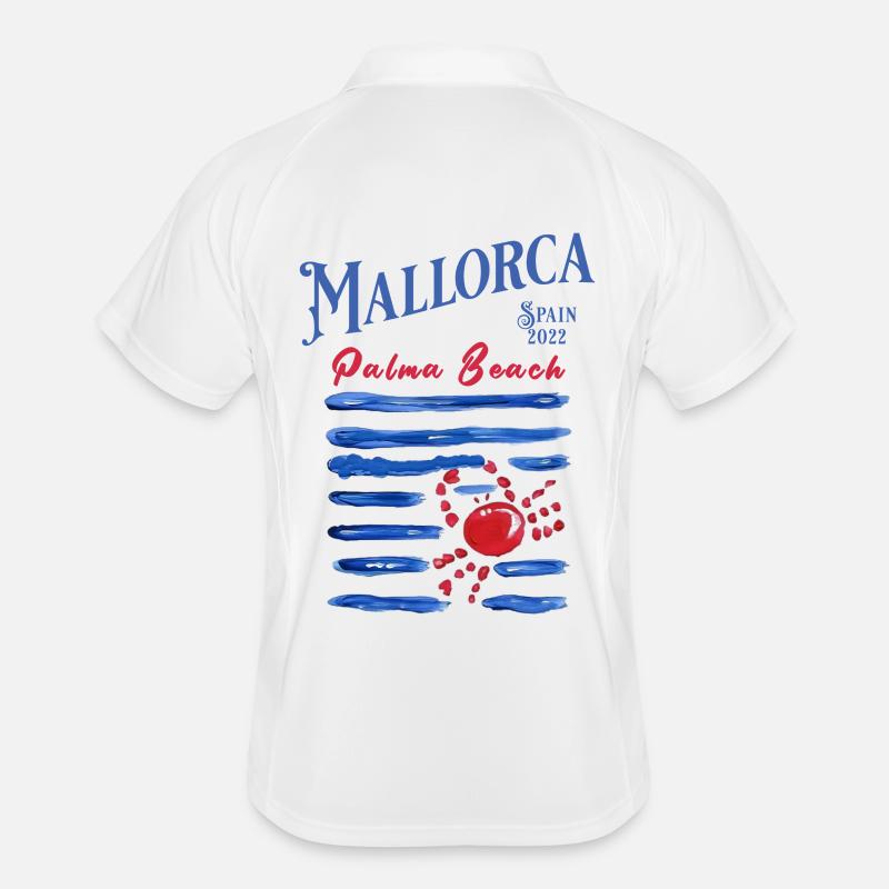 Mallorca 2022 Palma Beach Crab Men's Polo breathable
