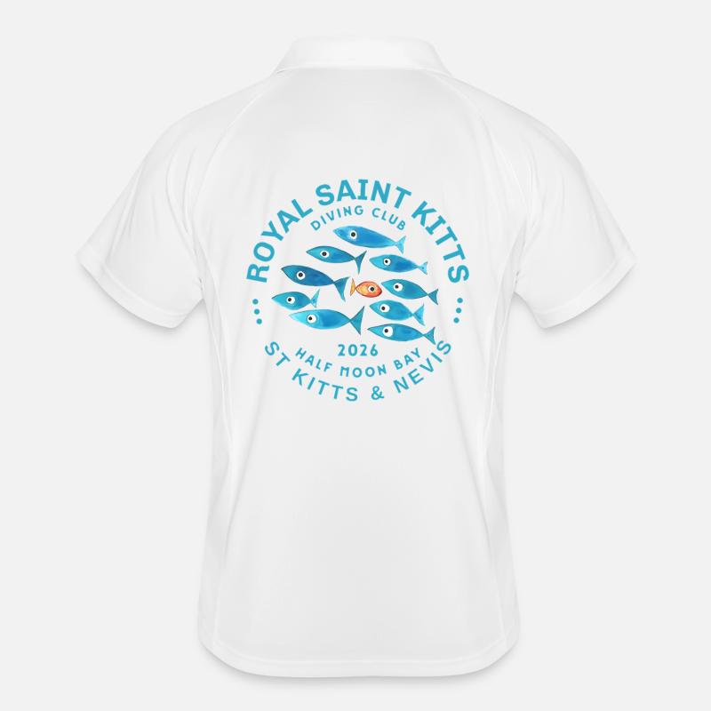 Royal Saint Kitts Diving 2026 Men's Polo breathable
