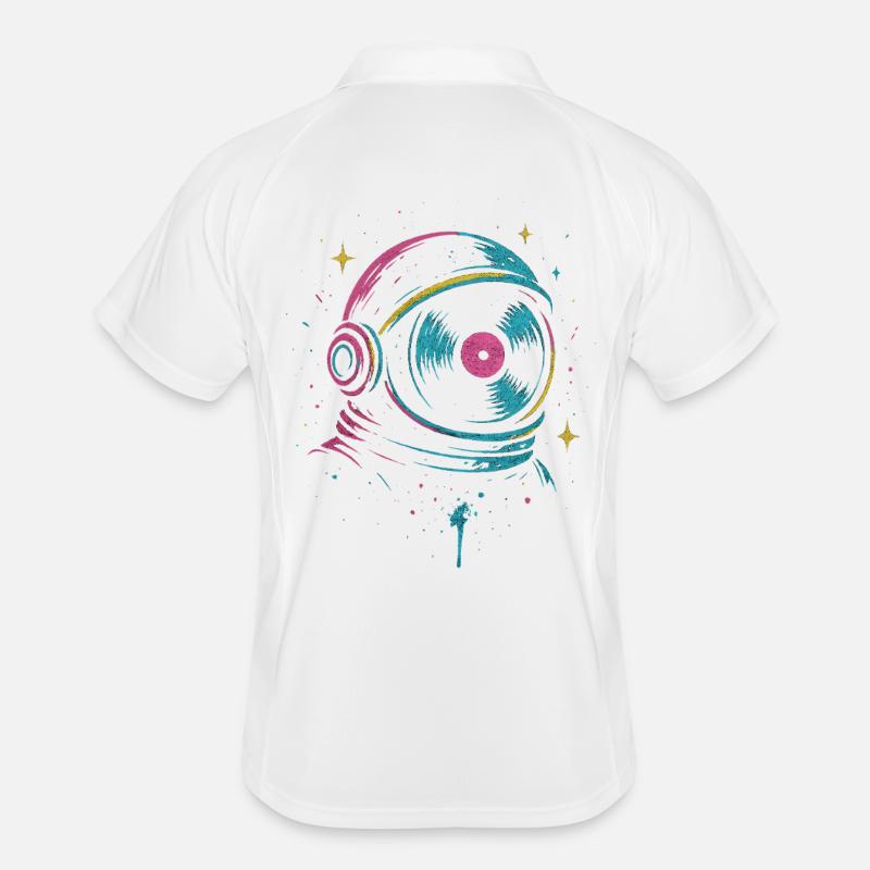 Space Vinyl Astronaut, son Cosmic DJ Polo respirant Homme