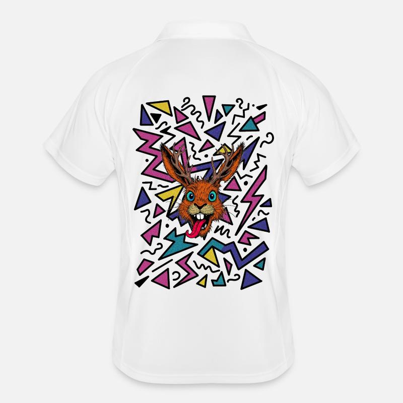 Raurackl 90s Männer Polo atmungsaktiv