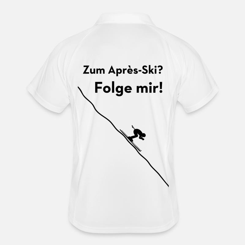 Pour après ski ? Suivez-moi! Déclaration du parti Polo respirant Homme