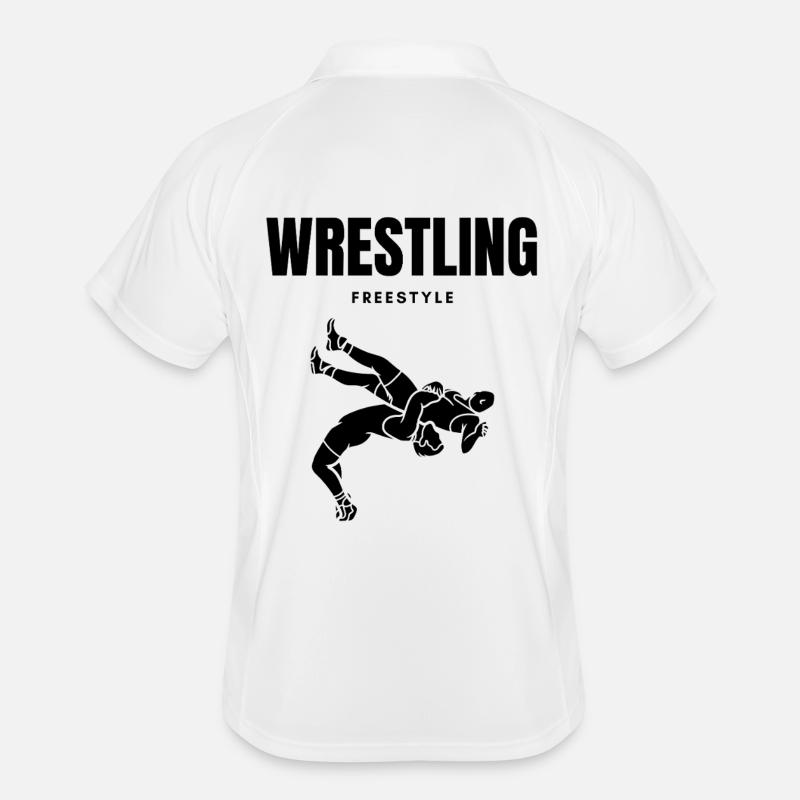 LUTTE LIBRE – PLUS QU’UN SPORT Polo respirant Homme