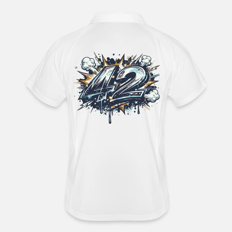 The solution to everything is this design: 42 Men's Polo breathable