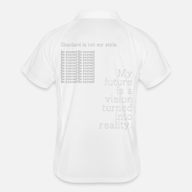 My future reality Men's Polo breathable